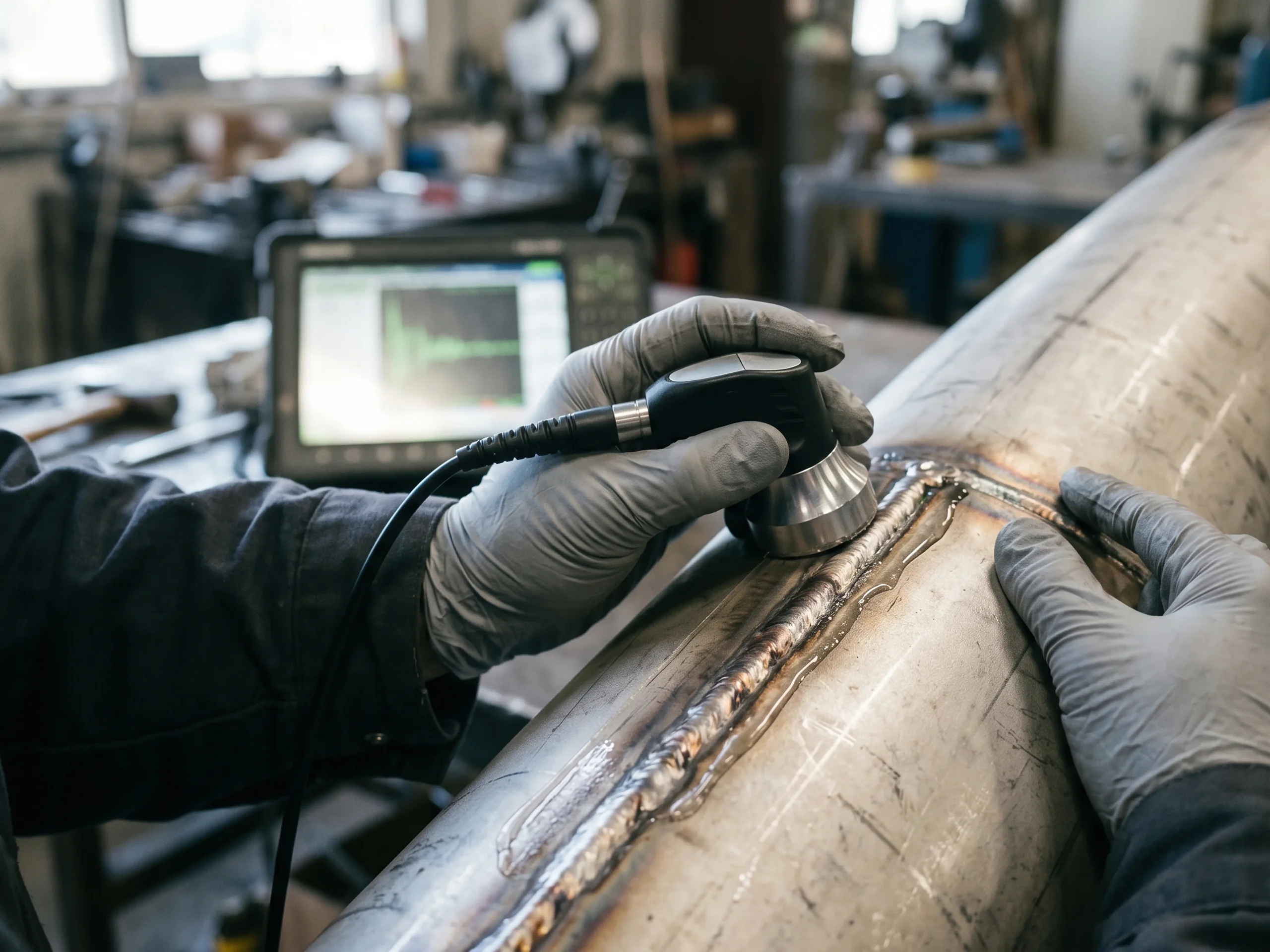 Controllo industriale su saldature